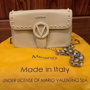 Valentino Poisson Leather Crossbody w/ studs